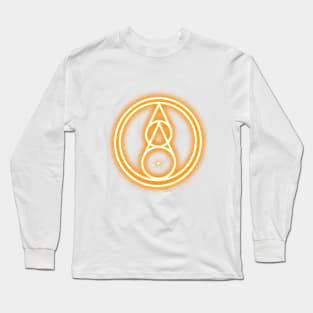 Fire glyph Long Sleeve T-Shirt